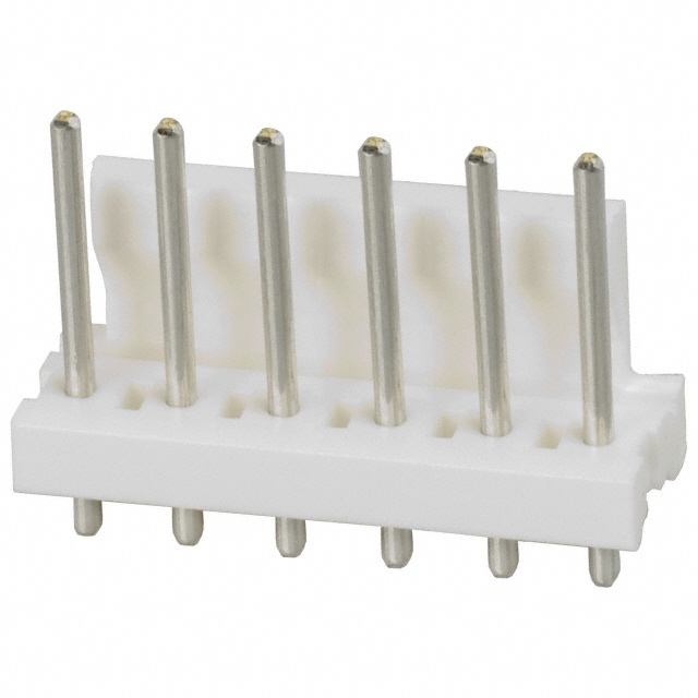 644753-6 TE Connectivity AMP Connectors  Embases à broches mâles